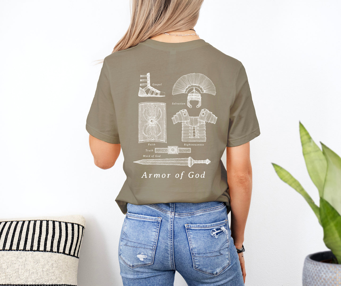 Armor of God, For the King - Unisex Jersey Short Sleeve Tee - Bella Canvas 3001