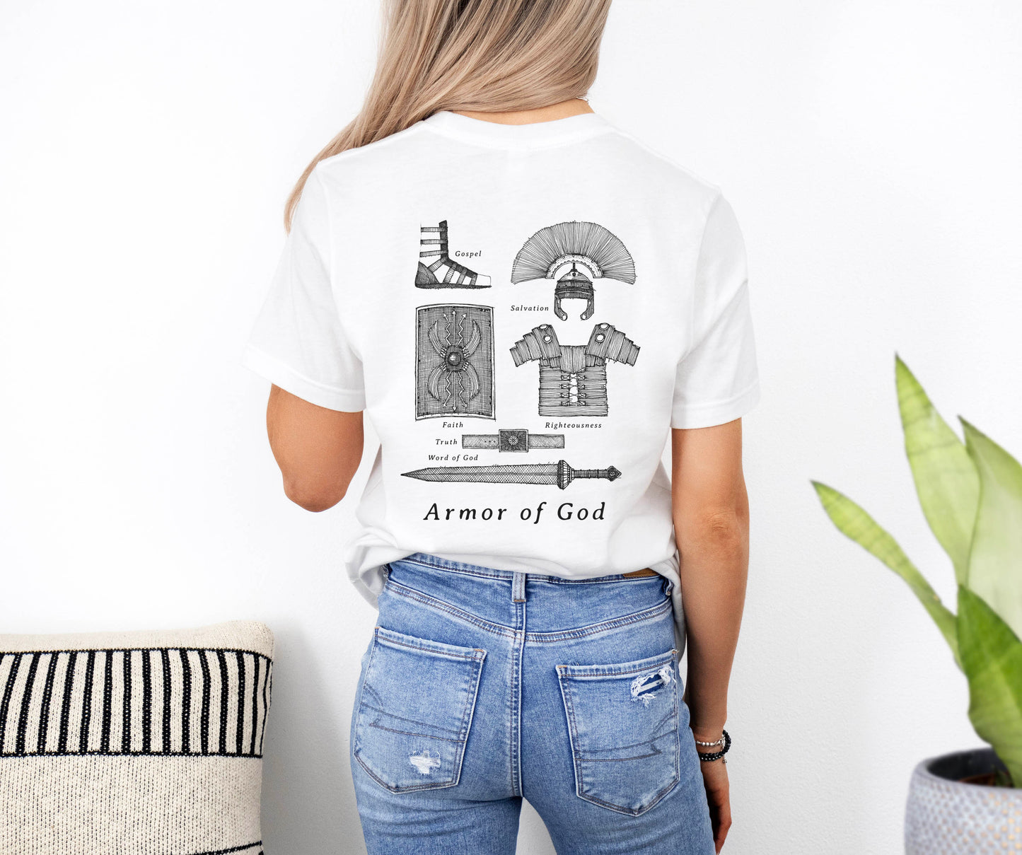 Armor of God, For the King - Unisex Jersey Short Sleeve Tee - Bella Canvas 3001