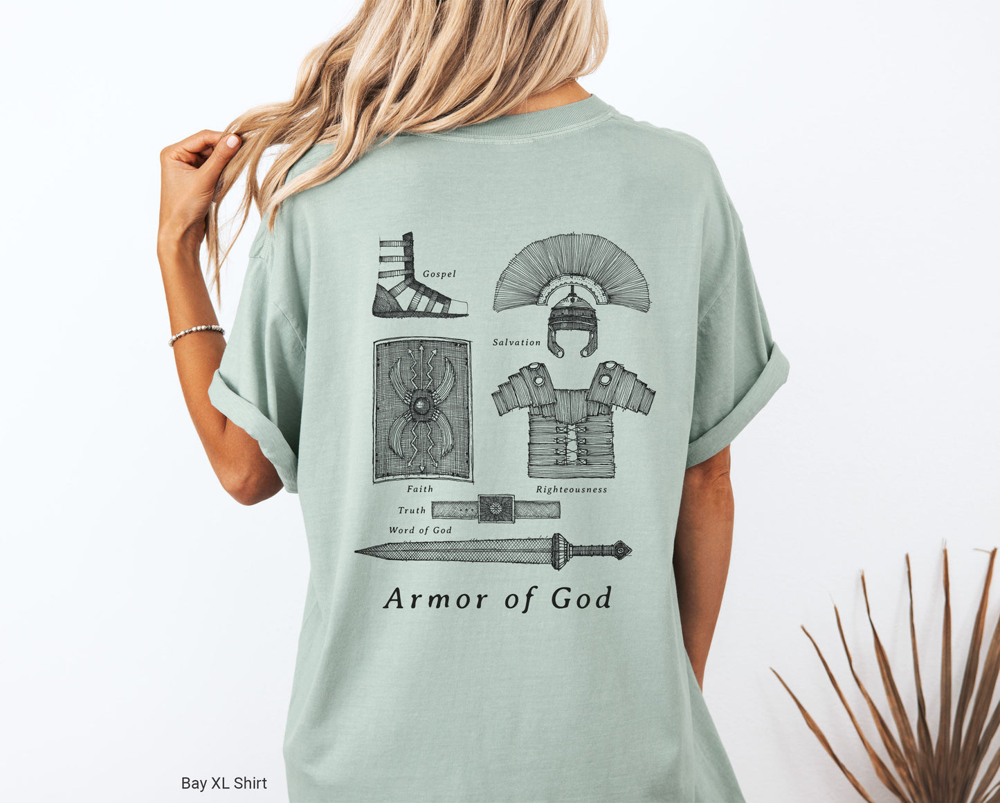 Armor of God, For the King - Unisex Garment-Dyed T-shirt - Comfort Colors®