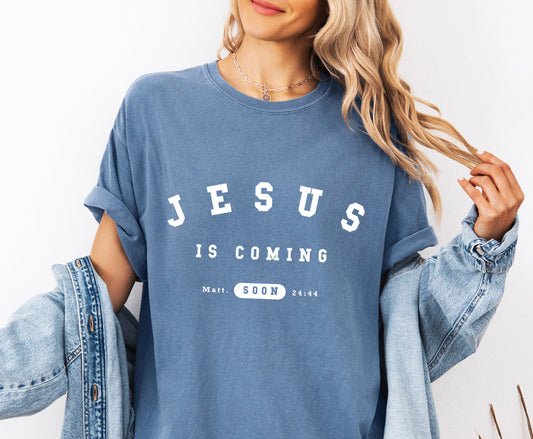 Jesus is Coming Soon - Unisex Garment-Dyed T-shirt - Comfort Colors®