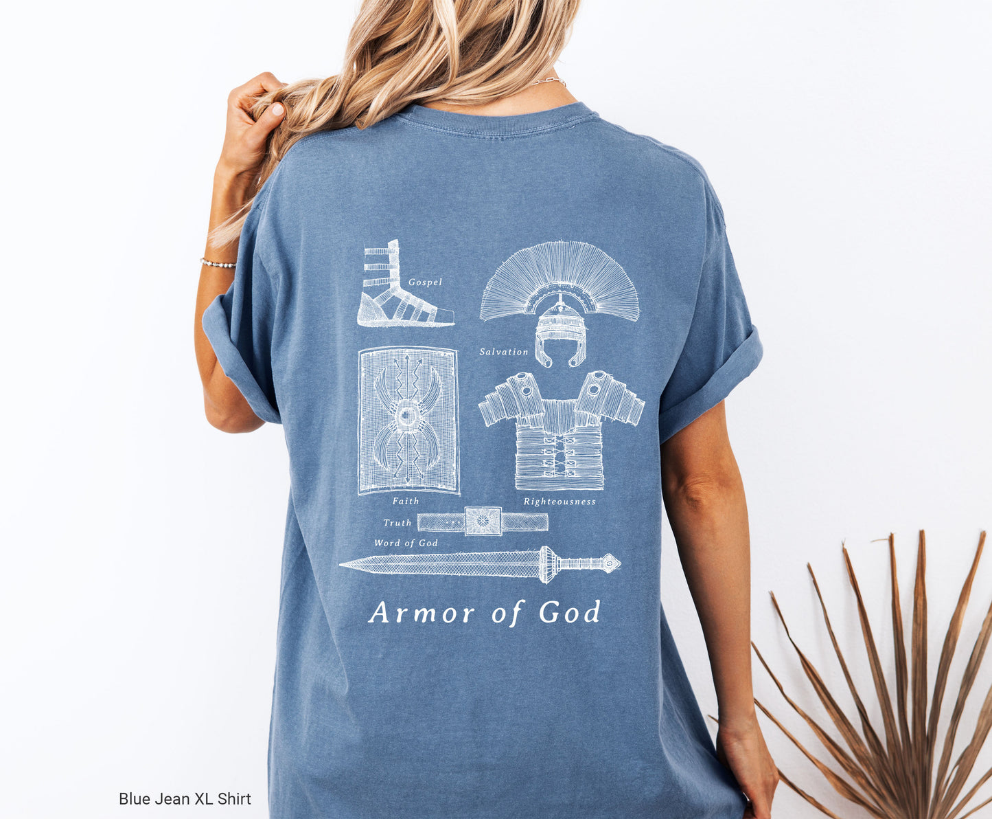 Armor of God, For the King - Unisex Garment-Dyed T-shirt - Comfort Colors®