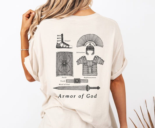 Armor of God, For the King - Unisex Garment-Dyed T-shirt - Comfort Colors®