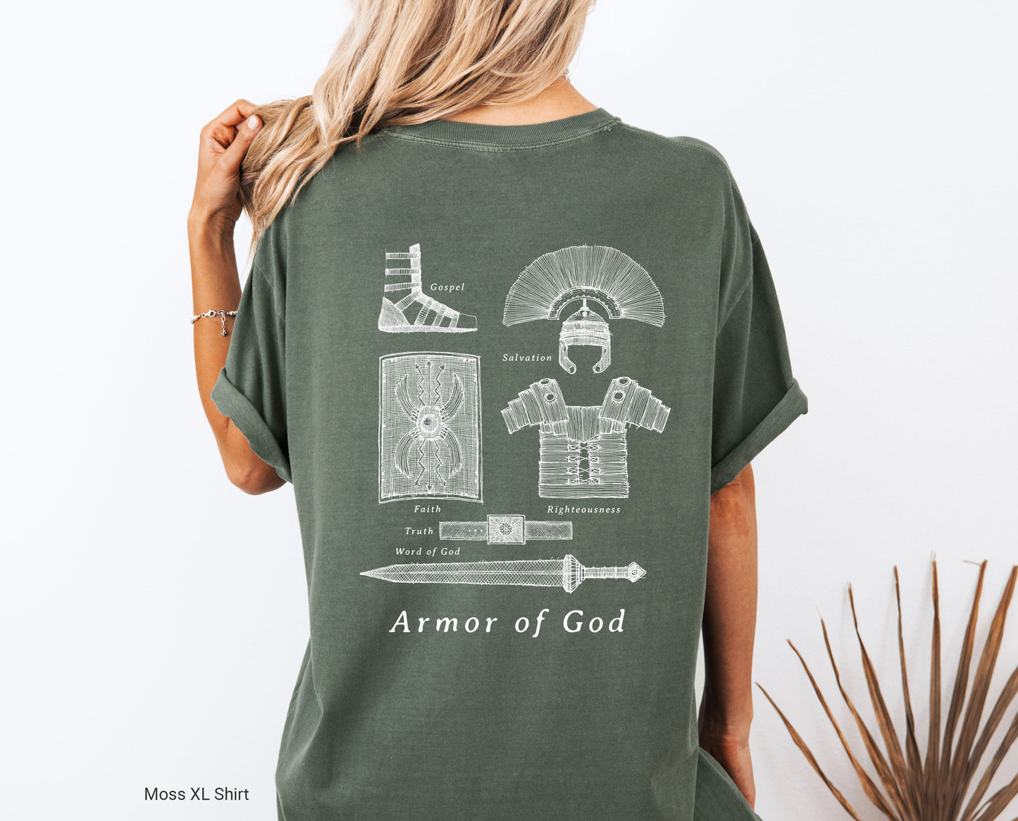 Armor of God, For the King - Unisex Garment-Dyed T-shirt - Comfort Colors®