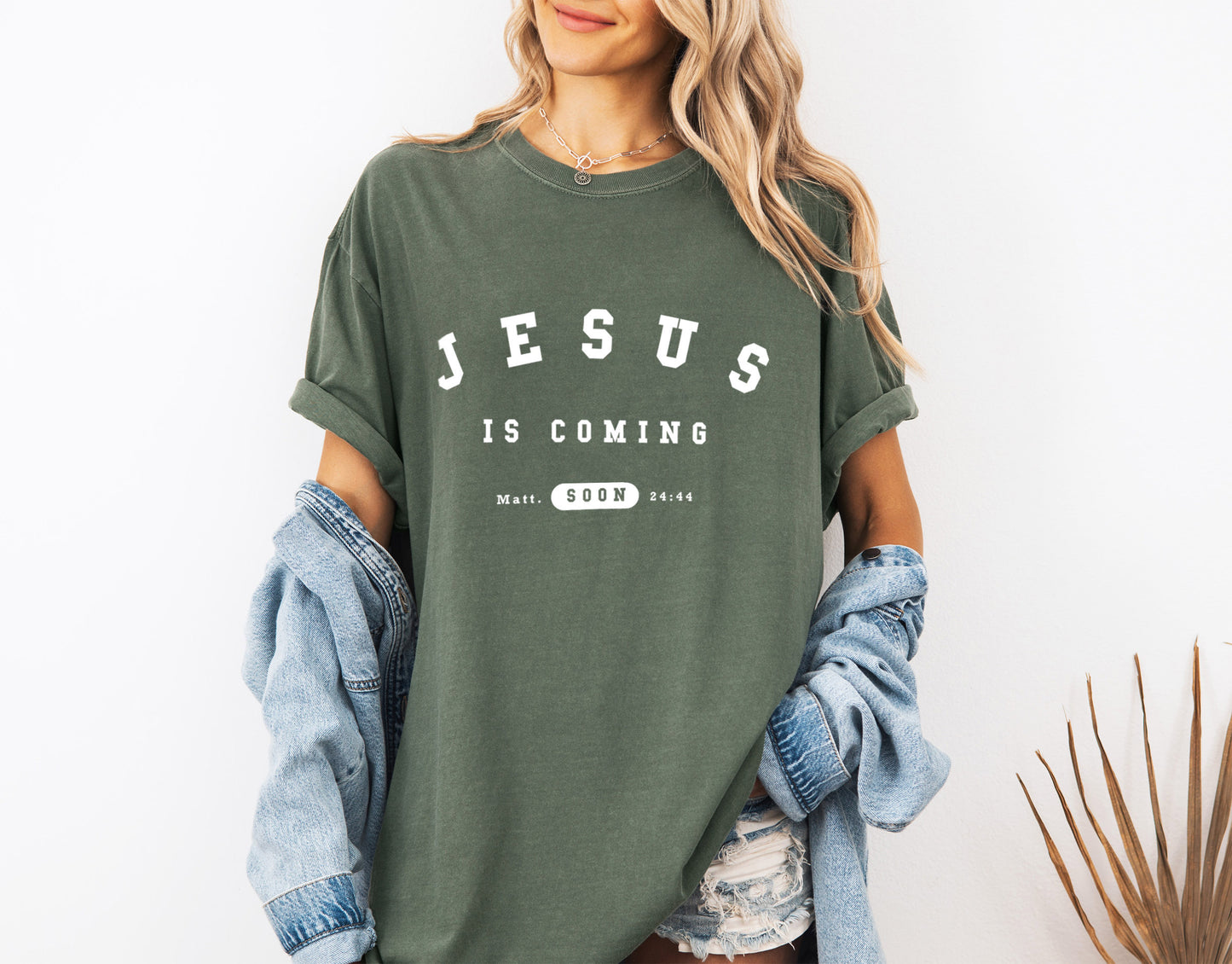 Jesus is Coming Soon - Unisex Garment-Dyed T-shirt - Comfort Colors®