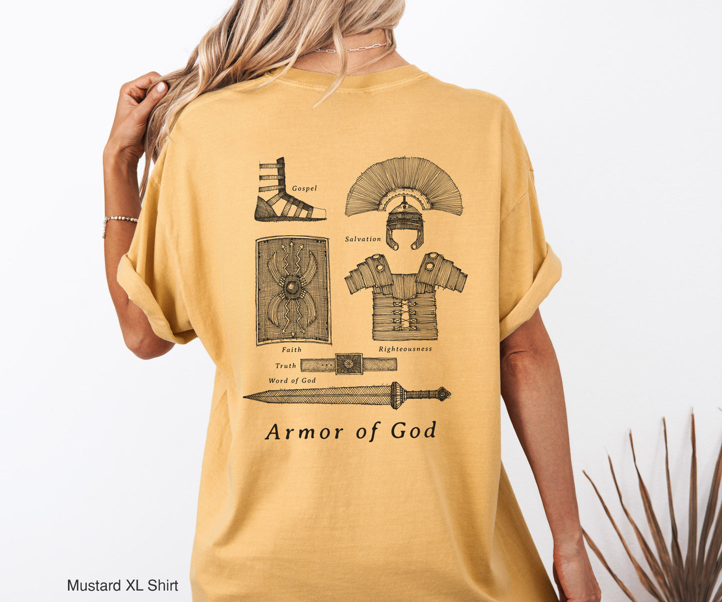 Armor of God, For the King - Unisex Garment-Dyed T-shirt - Comfort Colors®