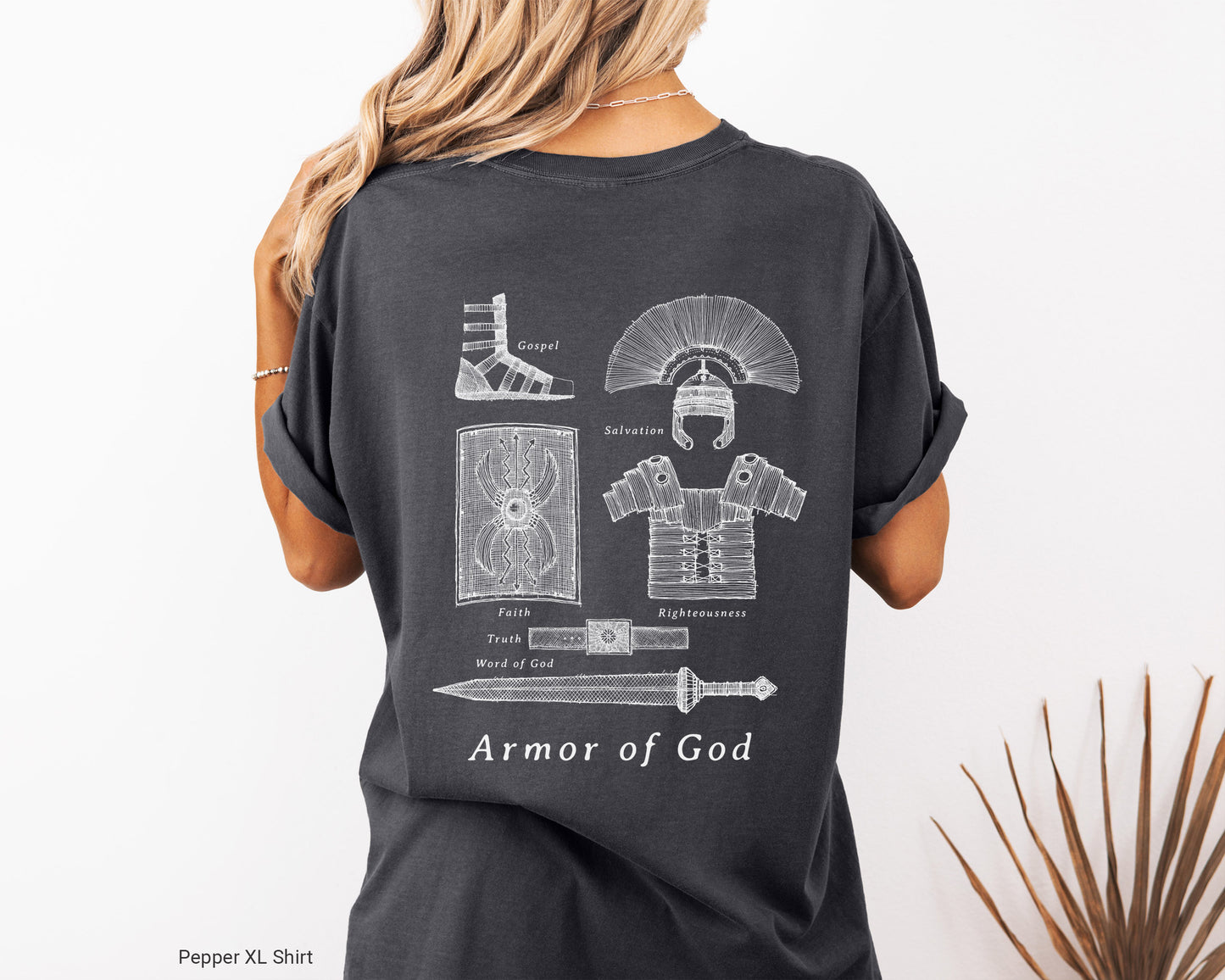 Armor of God, For the King - Unisex Garment-Dyed T-shirt - Comfort Colors®