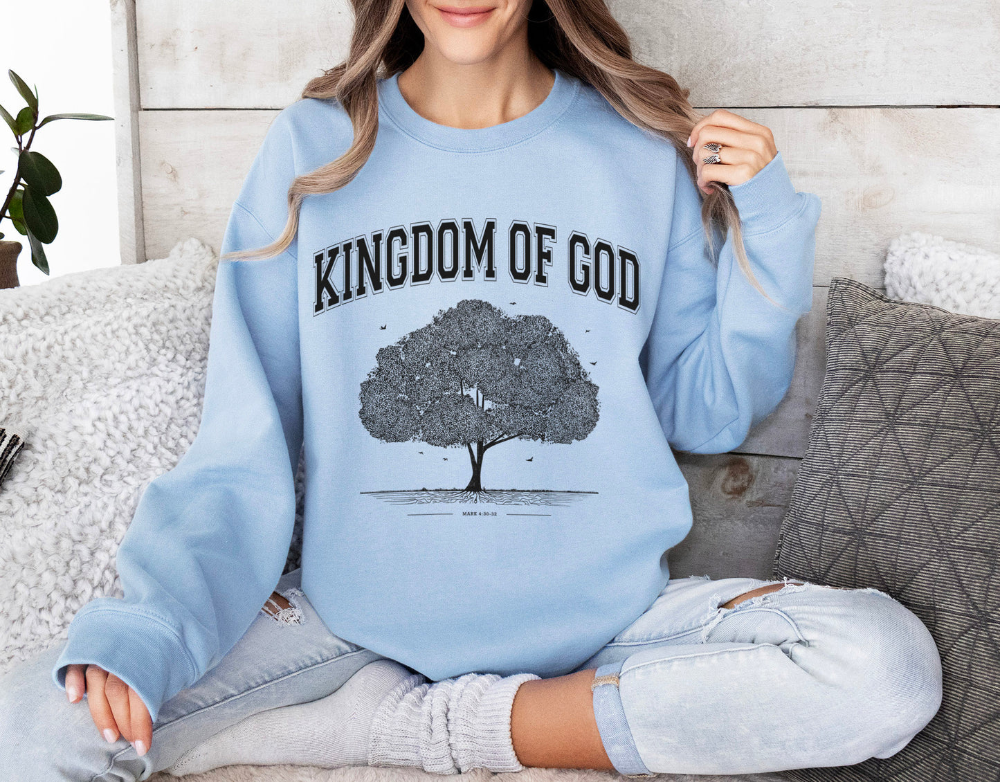 Kingdom of God Mustard Seed - Unisex Heavy Blend™ Crewneck Sweatshirt