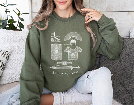 Armor of God - Unisex Heavy Blend™ Crewneck Sweatshirt