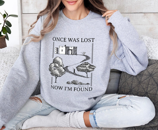 Prodigal Son Lost Now I'm Found - Unisex Heavy Blend™ Crewneck Sweatshirt