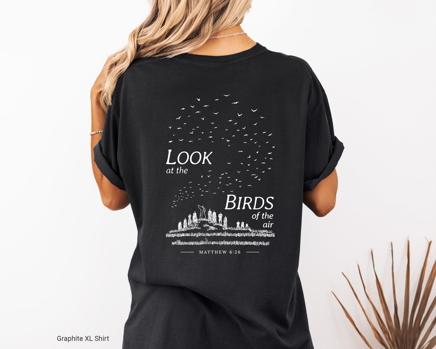 Look at the Birds of the Air - Unisex Garment-Dyed T-shirt - Comfort Colors®