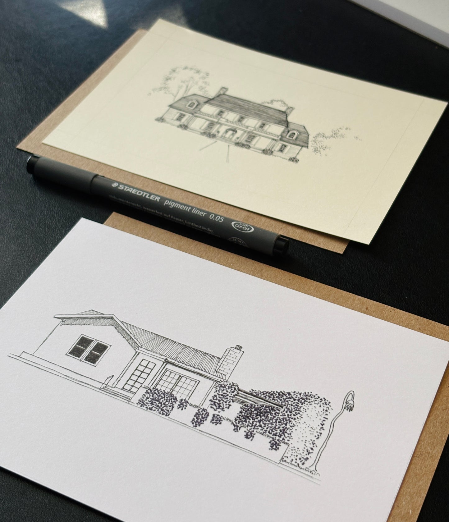Custom Sketches - 12 Originals 5x7 - Ashley Powell