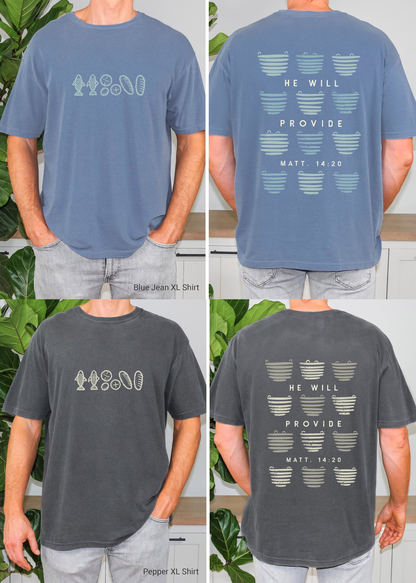 He Will Provide - Unisex Garment-Dyed T-shirt - Comfort Colors®