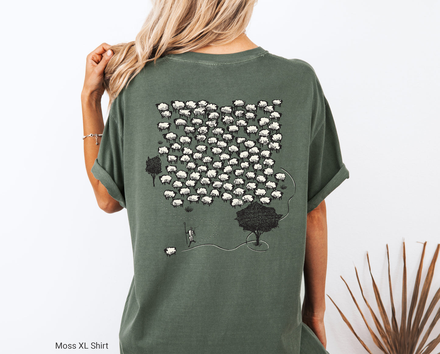 Leaves the 99 Sheep - Unisex Garment-Dyed T-shirt - Comfort Colors®