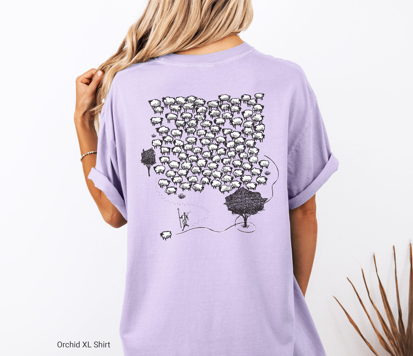 Leaves the 99 Sheep - Unisex Garment-Dyed T-shirt - Comfort Colors®