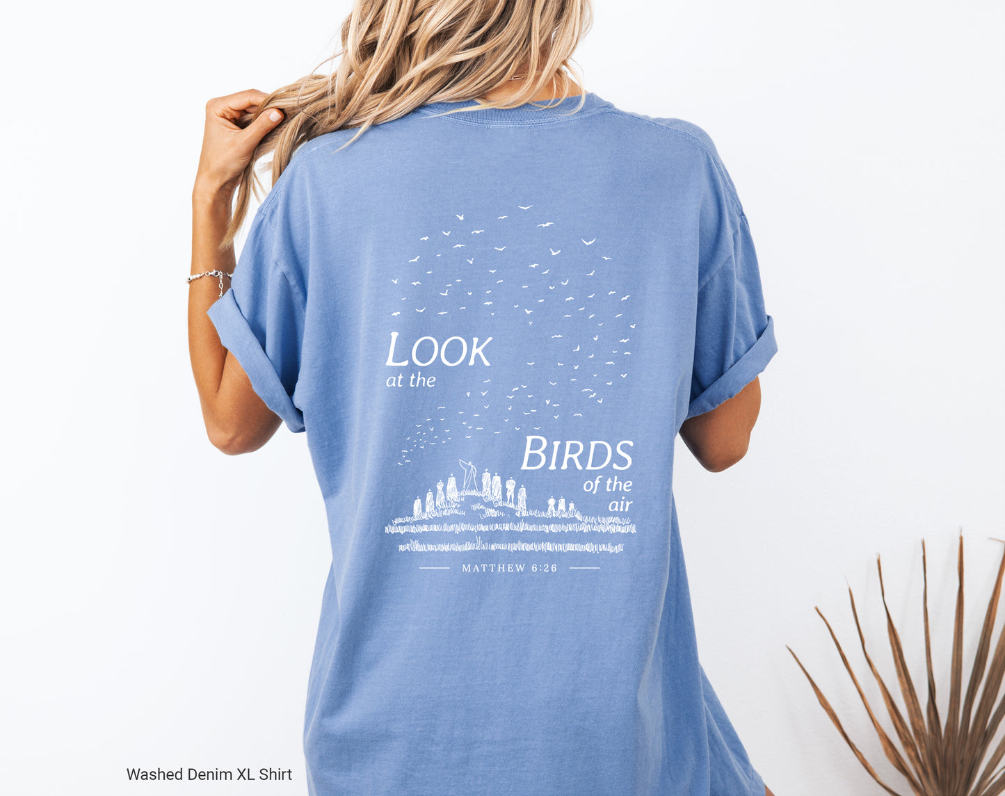 Look at the Birds of the Air - Unisex Garment-Dyed T-shirt - Comfort Colors®