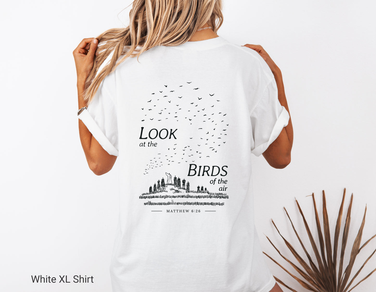 Look at the Birds of the Air - Unisex Garment-Dyed T-shirt - Comfort Colors®