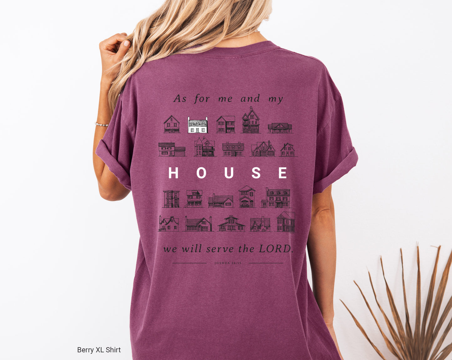 As For Me and My House Joshua 24:15 - Unisex Garment-Dyed T-shirt - Comfort Colors®