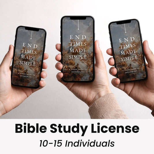 Bible Study Small Group License (10-15 Individuals)