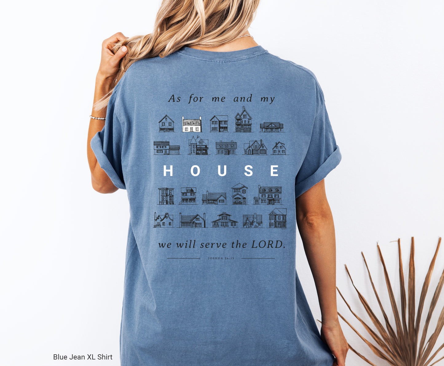 As For Me and My House Joshua 24:15 - Unisex Garment-Dyed T-shirt - Comfort Colors®