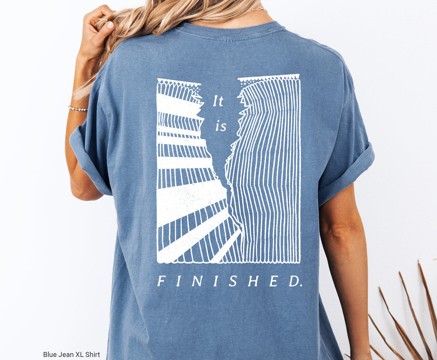 It Is Finished Veil is Torn - Unisex Garment-Dyed T-shirt - Comfort Colors®