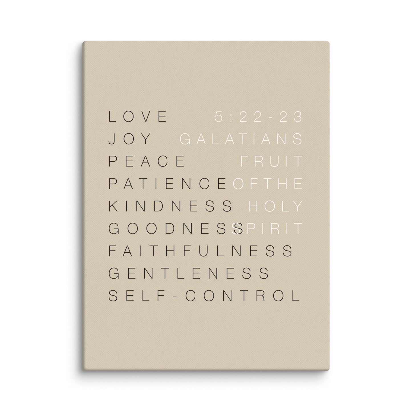 Fruit of the Spirit Wall Art 1 - Canvas