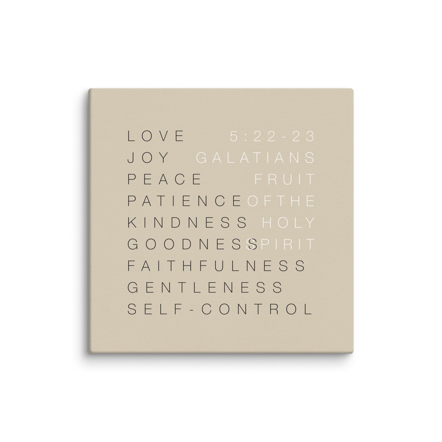 Fruit of the Spirit Wall Art 1 - Canvas