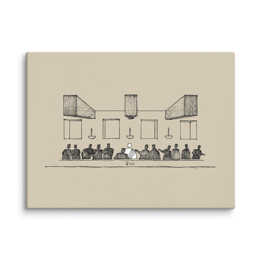 The Last Supper Passover Meal - Canvas