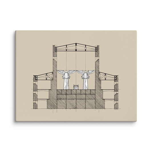 Solomon's Temple Holy of Holies - Canvas