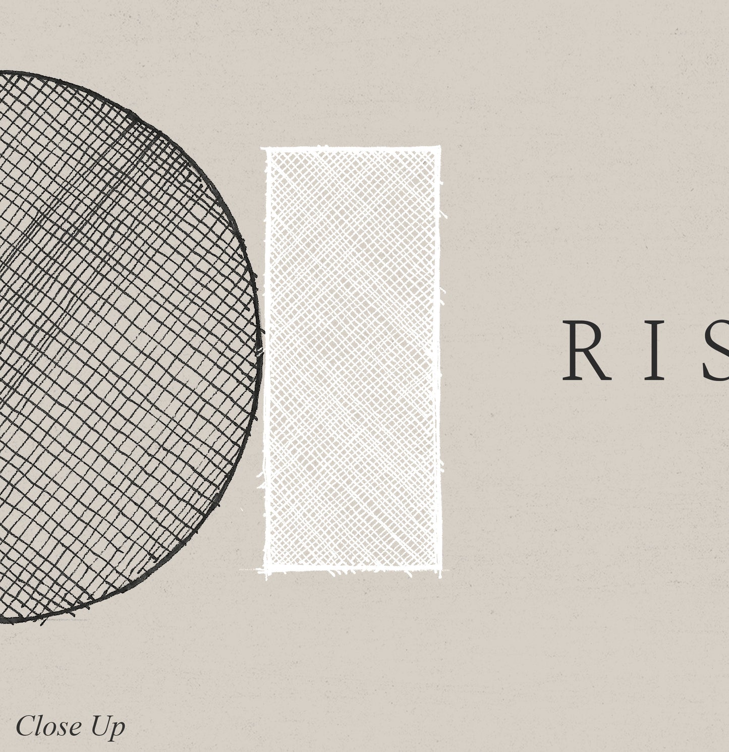 He is Risen Stone Tomb Minimalist Artwork - Digital Print