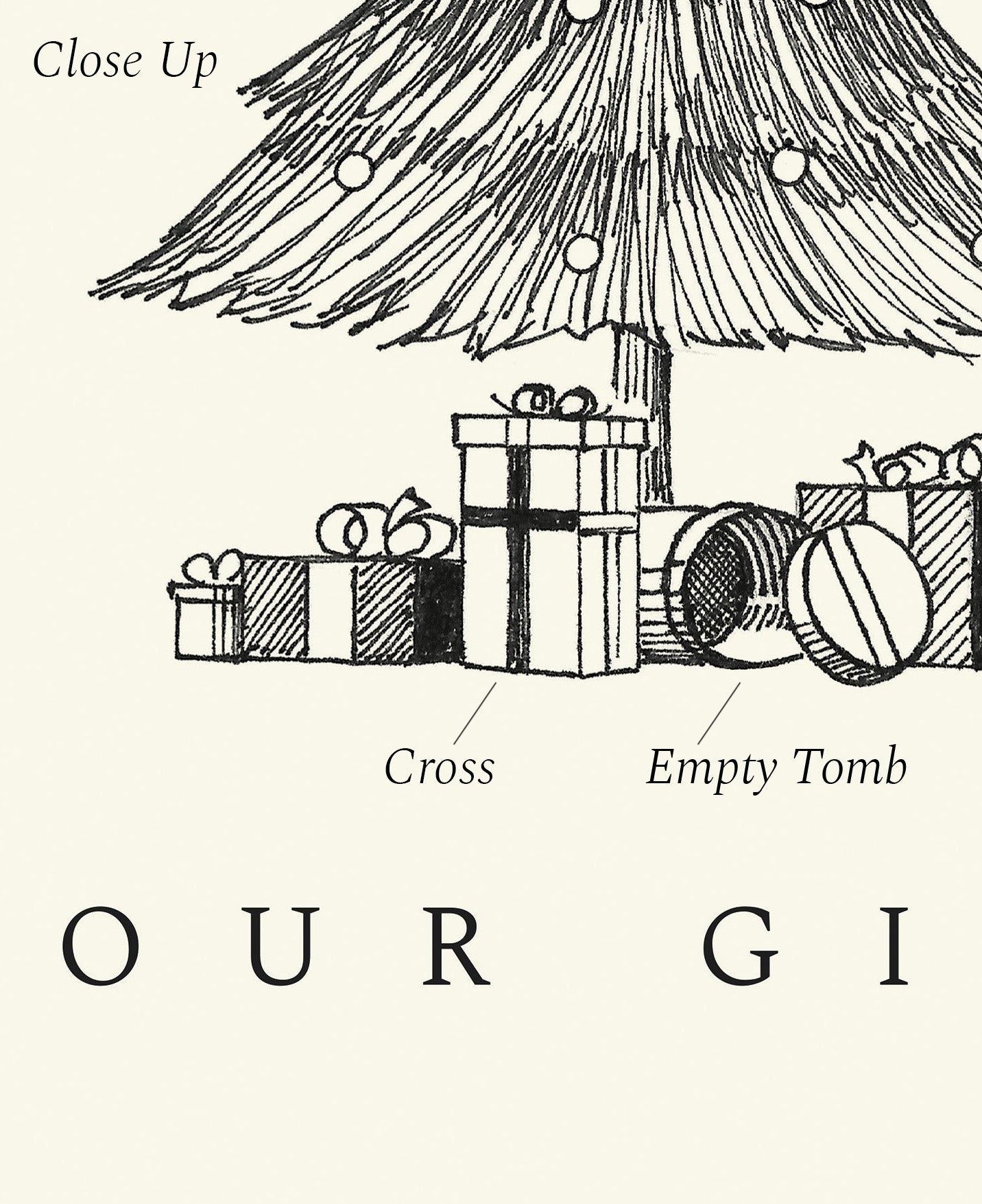 Jesus is Our Gift - Digital Print