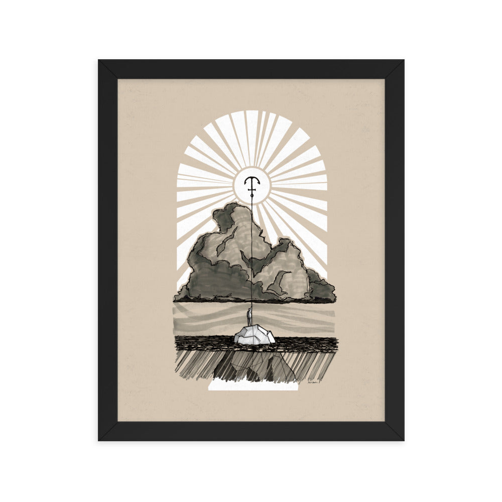 Christ the Sure and Steady Anchor - Framed