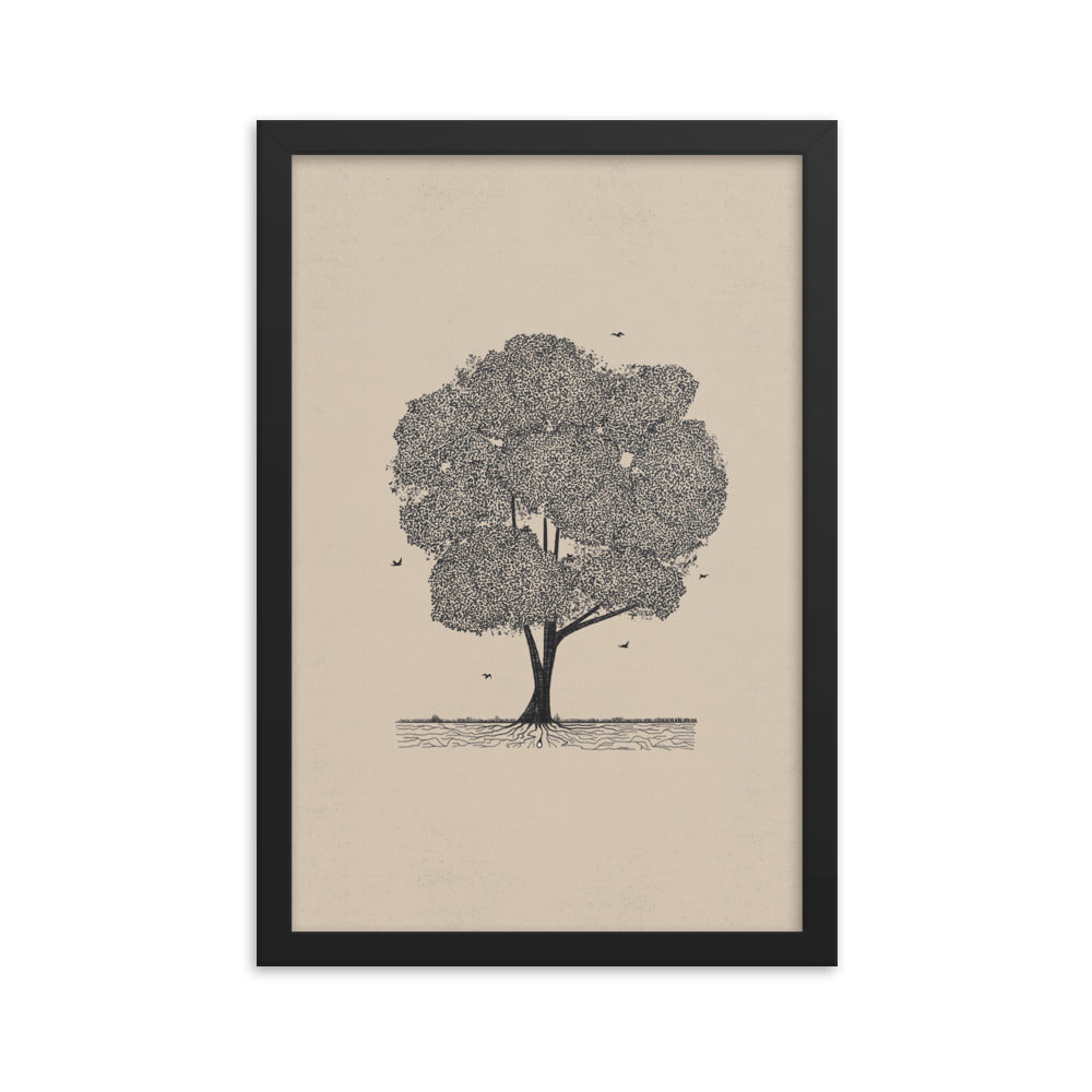 Kingdom of God Mustard Seed - Framed