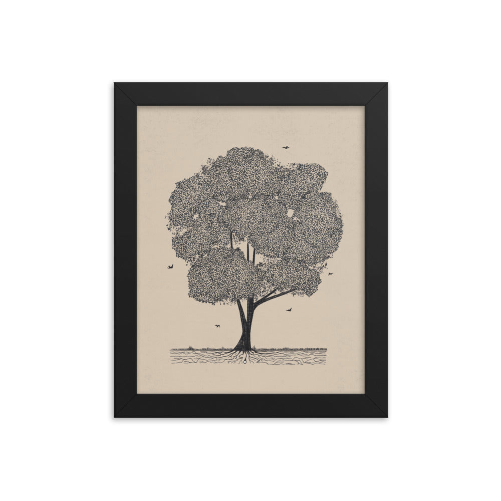 Kingdom of God Mustard Seed - Framed