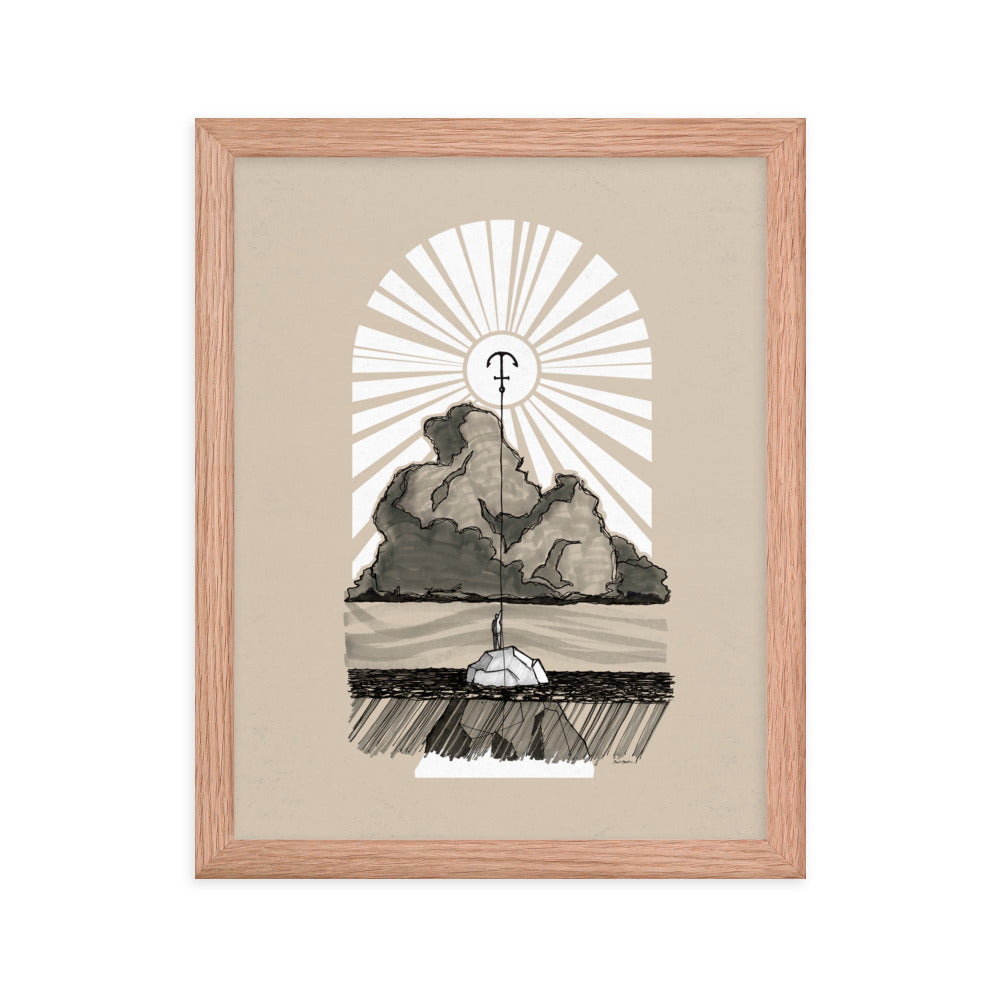 Christ the Sure and Steady Anchor - Framed