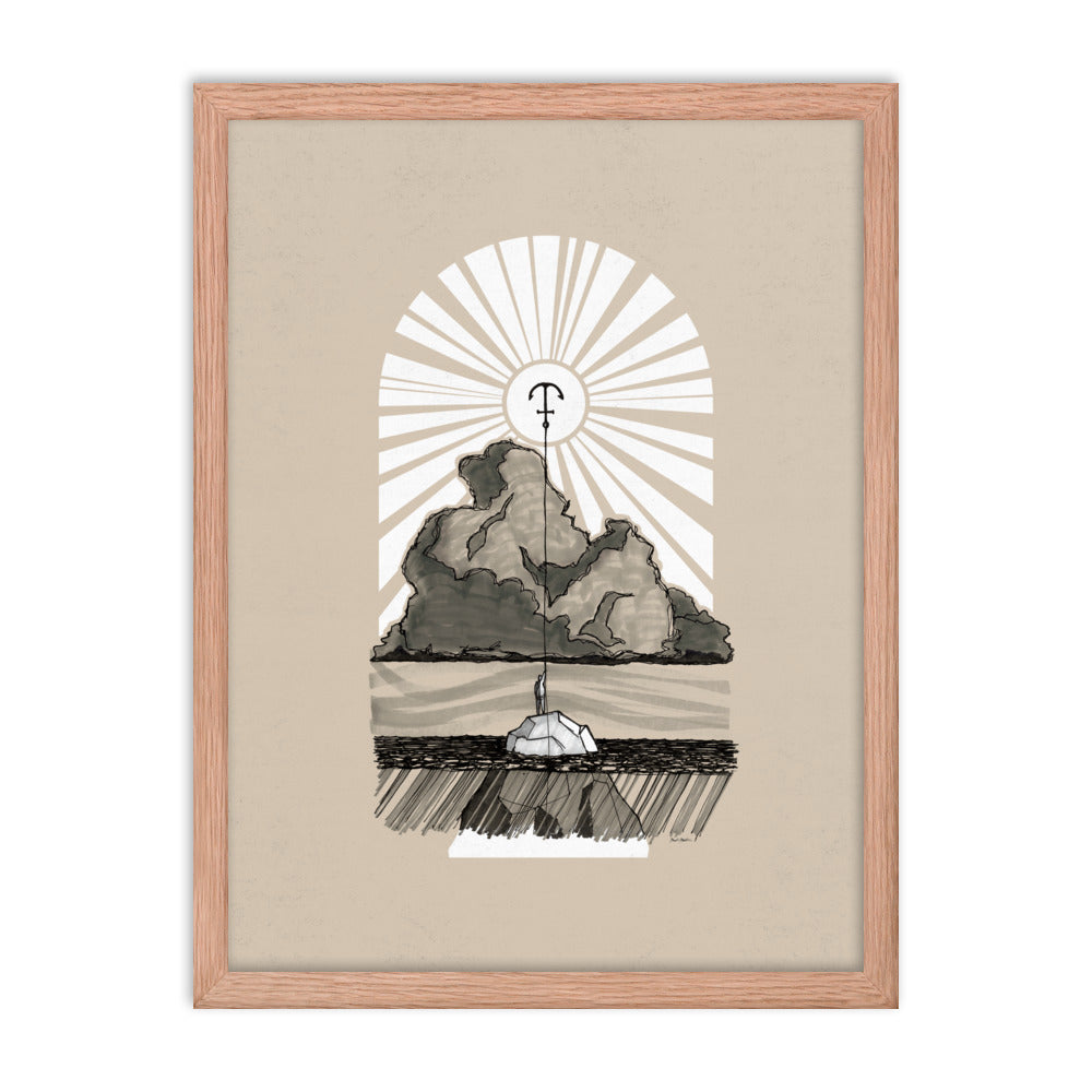 Christ the Sure and Steady Anchor - Framed