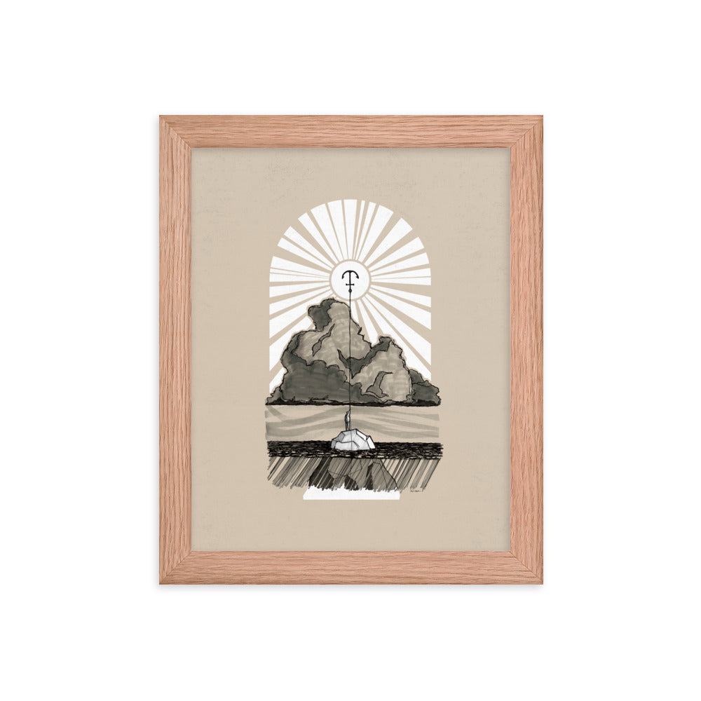 Christ the Sure and Steady Anchor - Framed