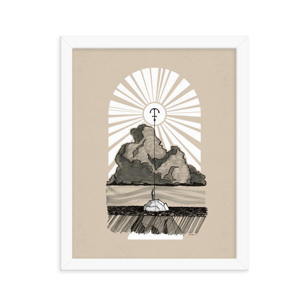 Christ the Sure and Steady Anchor - Framed