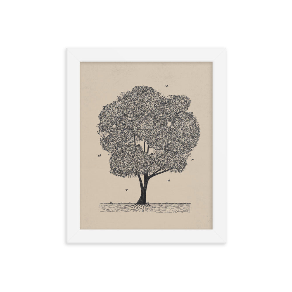 Kingdom of God Mustard Seed - Framed