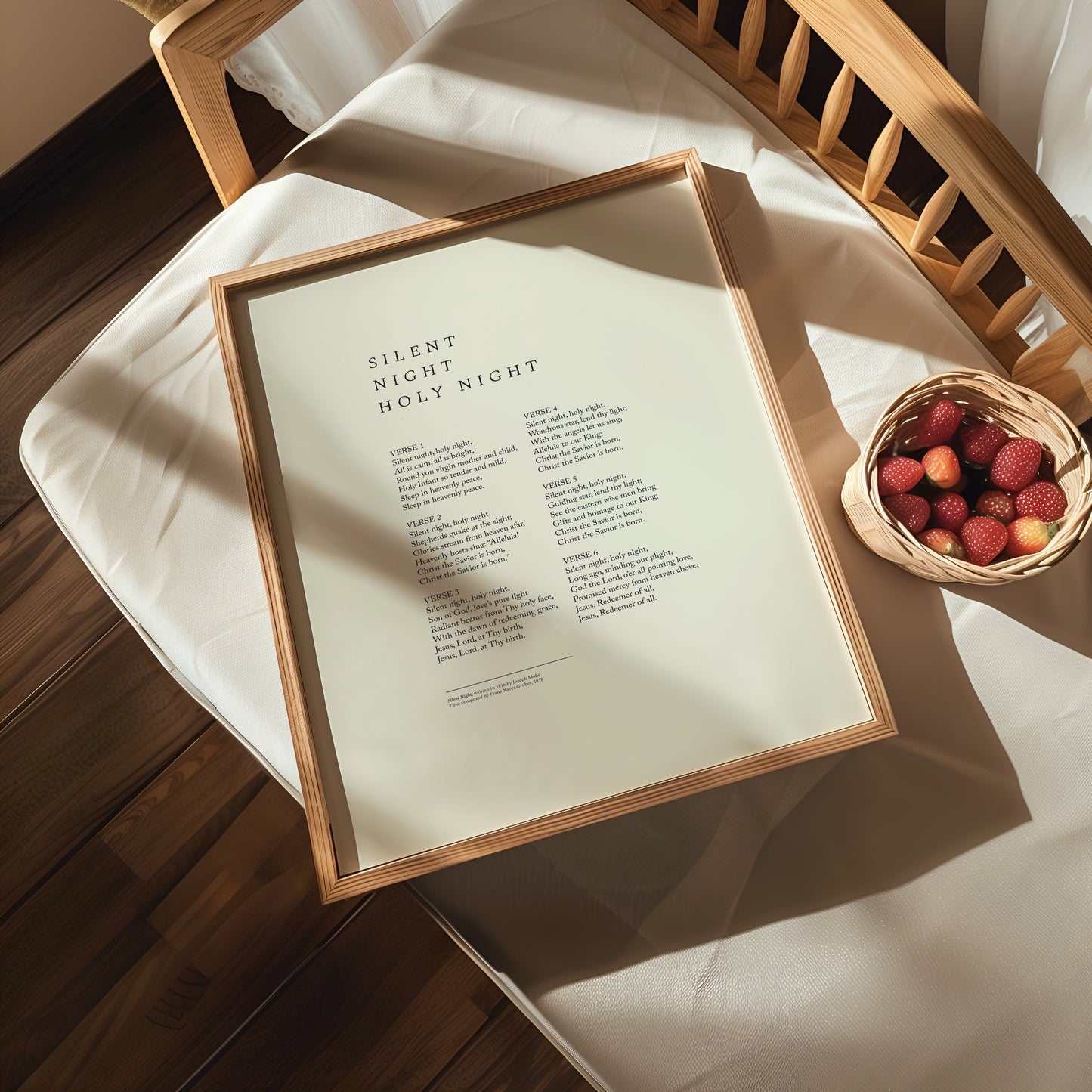 Christmas Songs Hymns - Digital Print