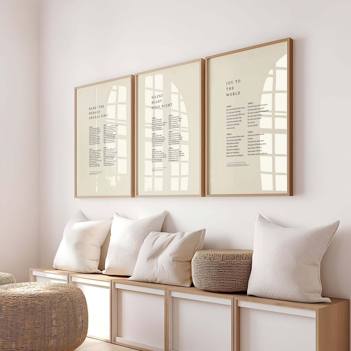 Christmas Songs Hymns - Digital Print