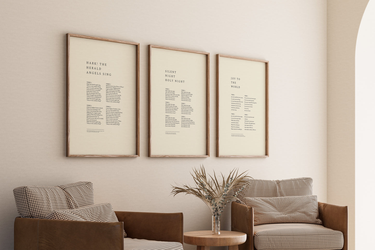 Christmas Songs Hymns - Digital Print