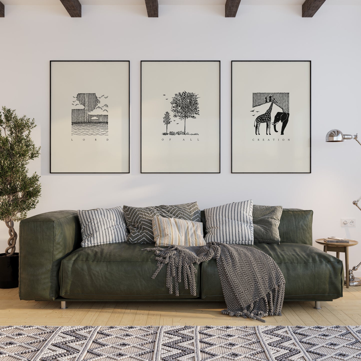 Lord of All Creation Set - Digital Print