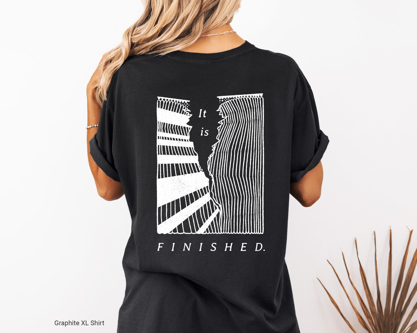 It Is Finished Veil is Torn - Unisex Garment-Dyed T-shirt - Comfort Colors®