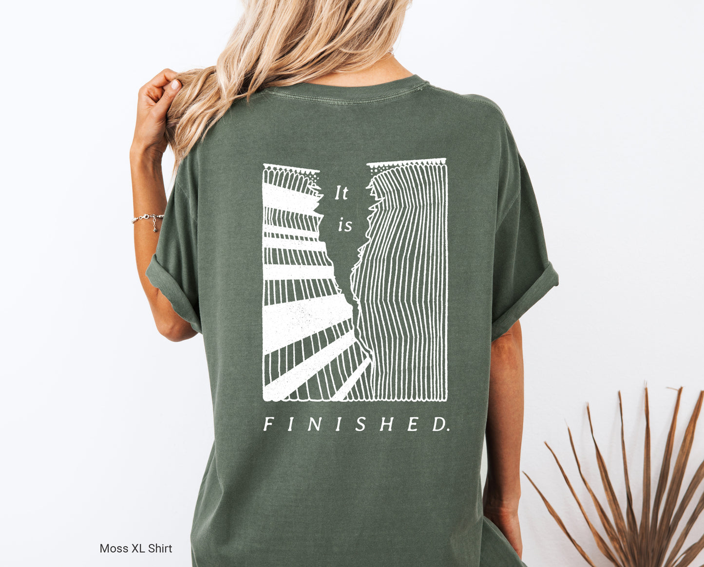 It Is Finished Veil is Torn - Unisex Garment-Dyed T-shirt - Comfort Colors®