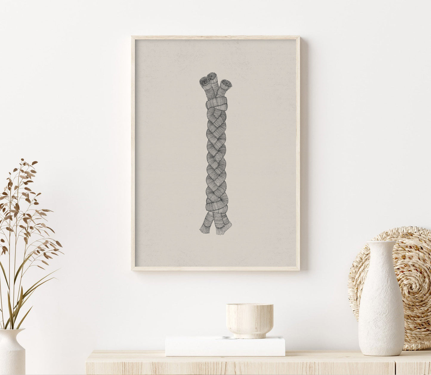 A Cord of Three Strands Ecclesiastes 4:12 - Digital Print