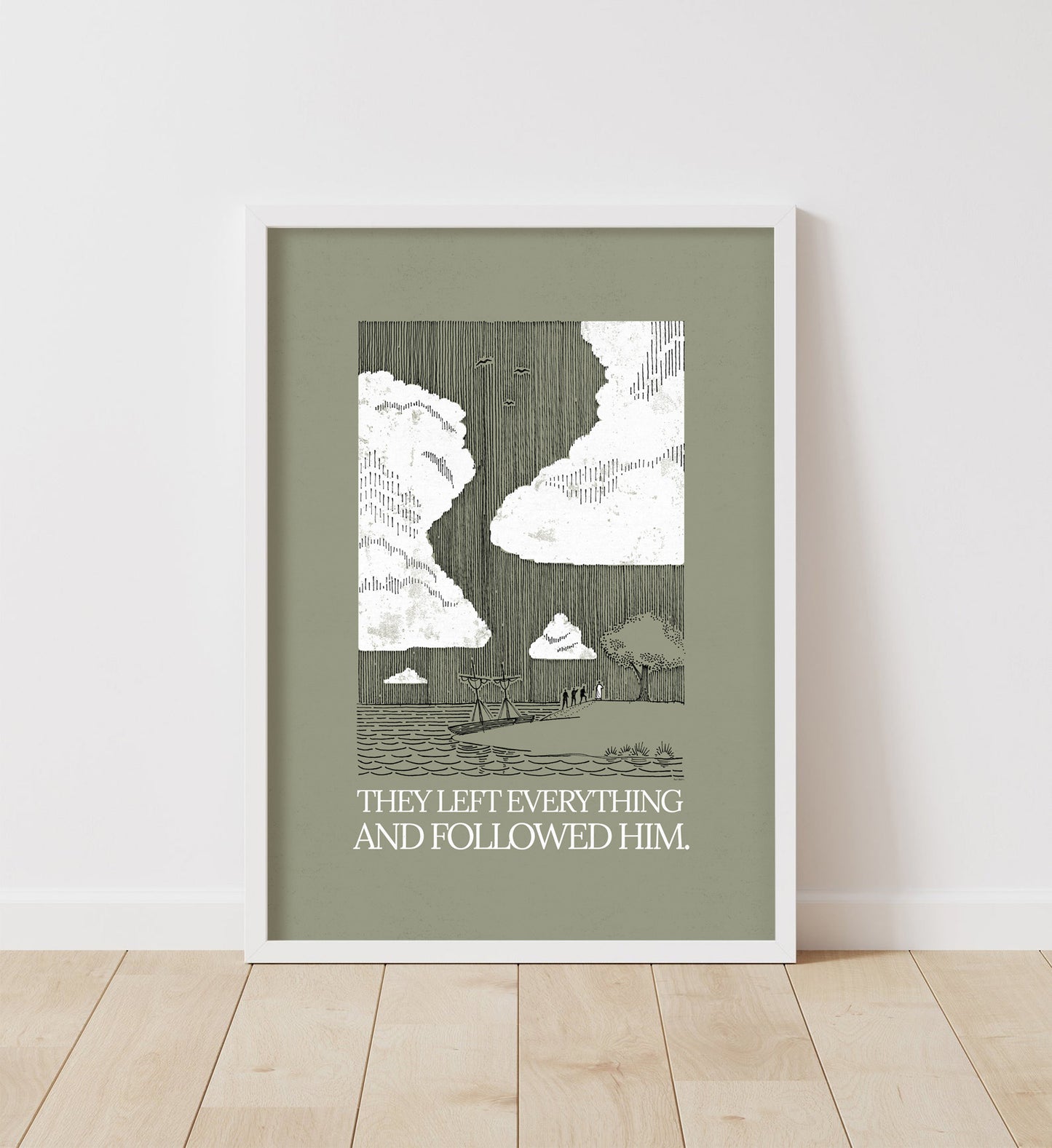 Follow Jesus Poster - Digital Print