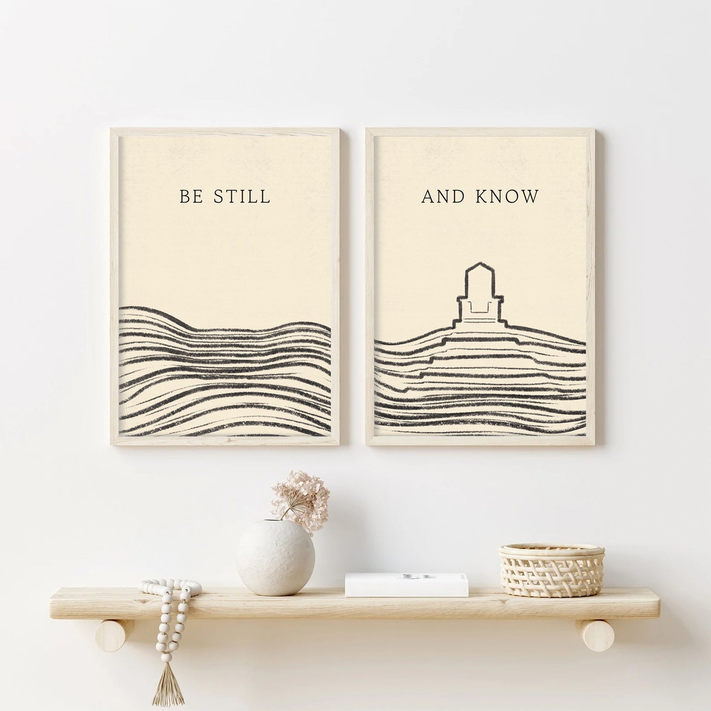 Be Still and Know that He is God - Digital Print