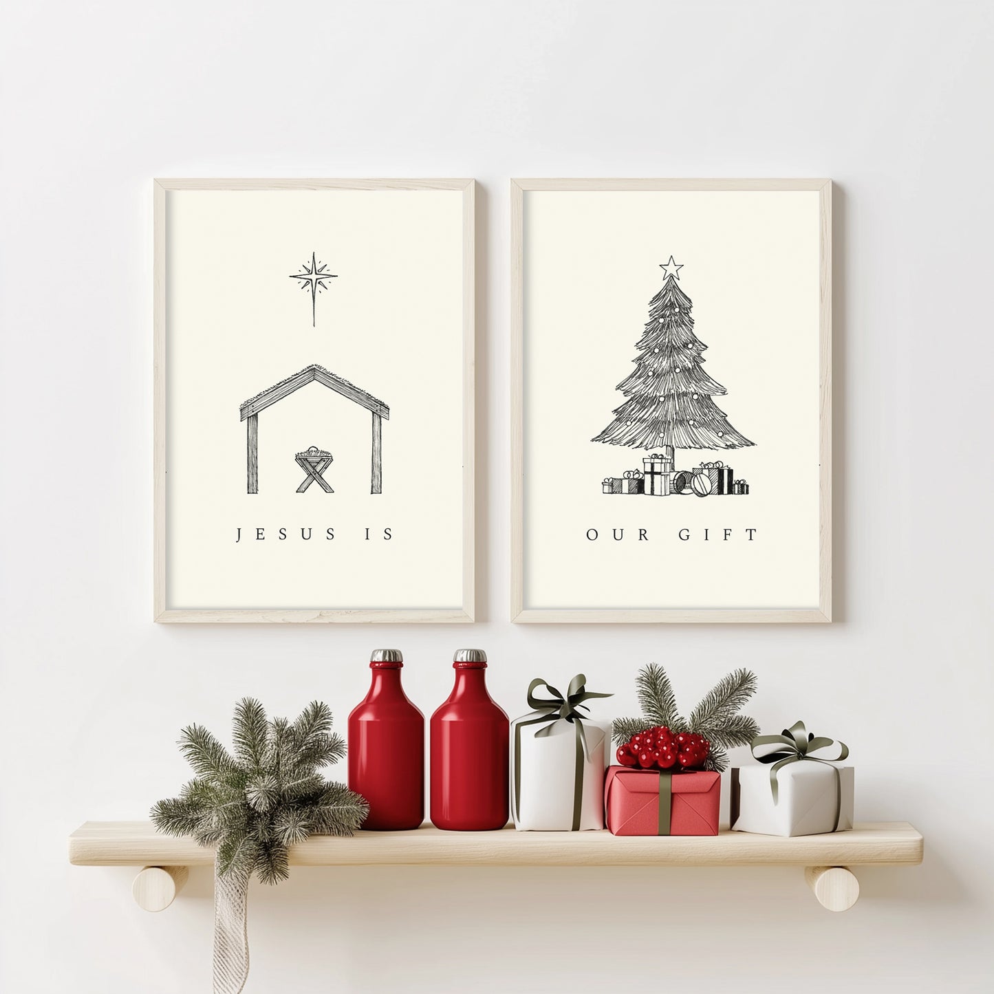 Jesus is Our Gift - Digital Print