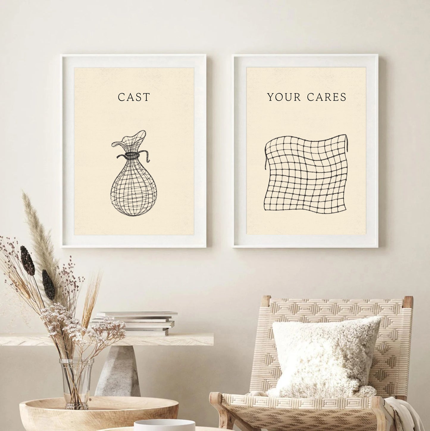 Cast Your Cares on the Lord Set - Digital Print