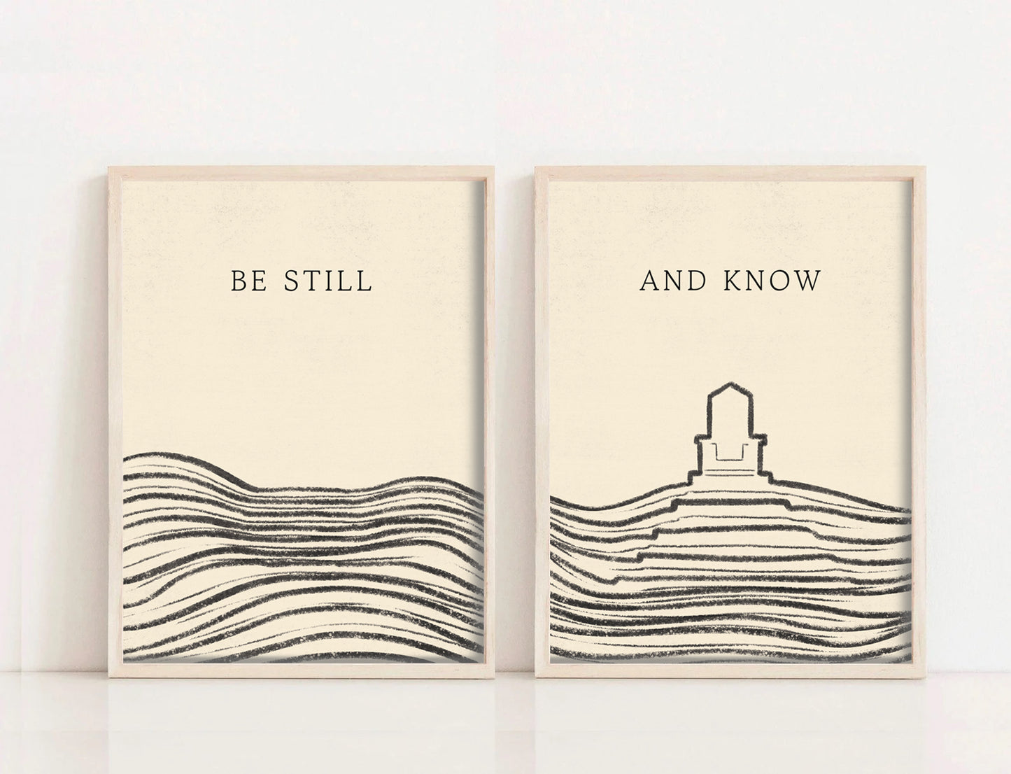 Be Still and Know that He is God - Digital Print